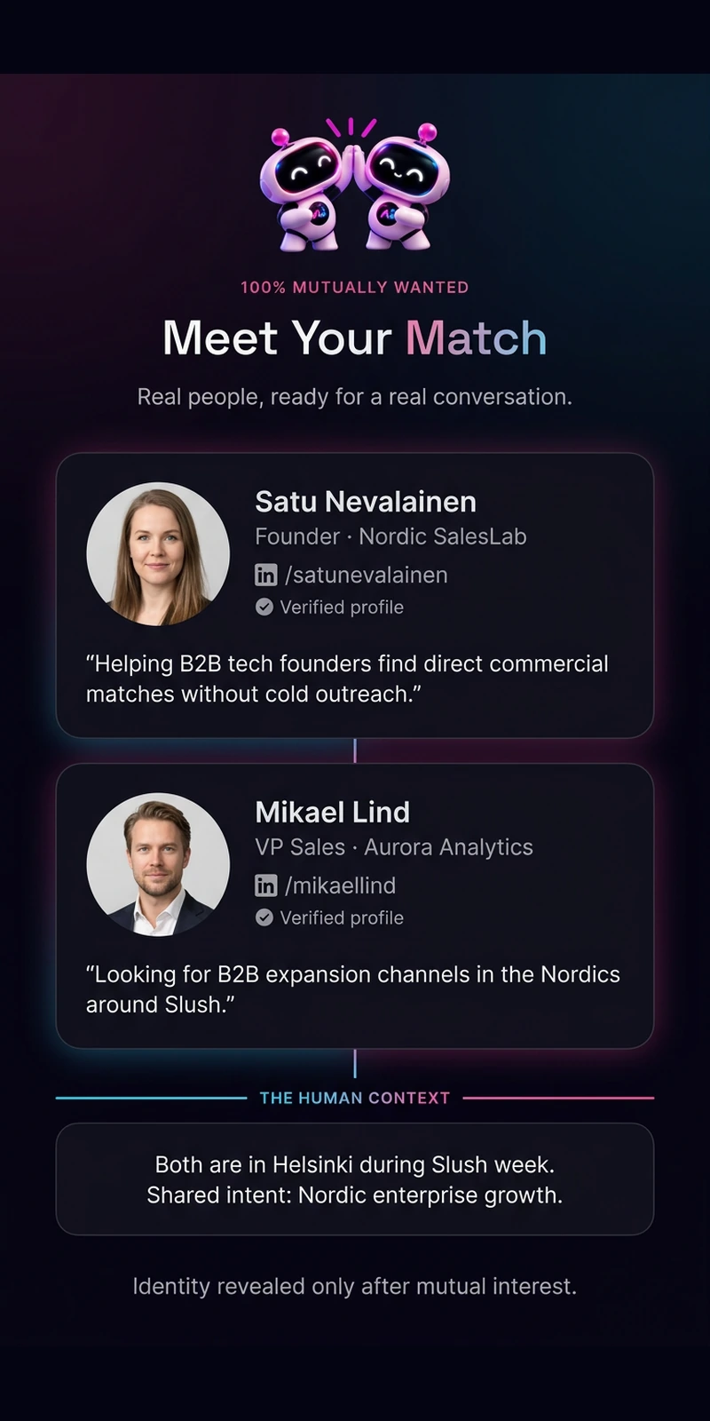 Demo: the people behind the deal at Aurora Analytics